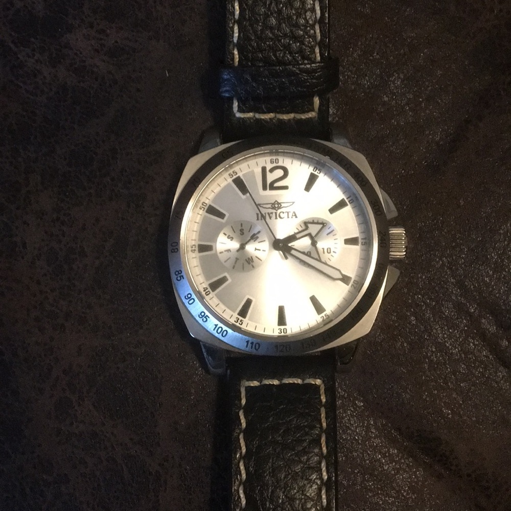 Mens Invicta watch specialty trinite night glow